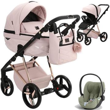 Adamex QUANTUM STAR wózek 3w1 z fotelikiem Cybex CLOUD T i-Size