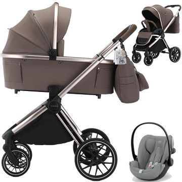 Adamex SPARK wózek 3w1 + fotelik Cybex CLOUD G3 i-Size