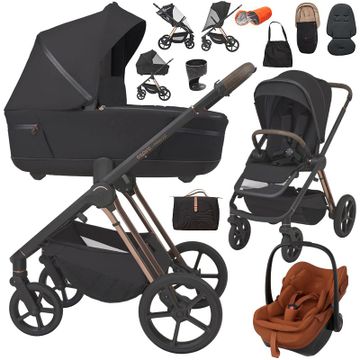 Espiro MILOO 2.0 wózek 3w1 + fotelik Maxi Cosi PEBBLE SLIDE PRO