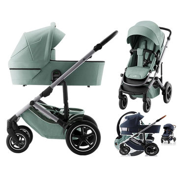 BRITAX SMILE 5Z wózek 3w1 z fotelikiem BESAFE iZi GO MODULAR X2