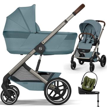 Cybex BALIOS S LUX FOLD 4w1 + fotelik Cybex CLOUD G3 i-Size + baza G3