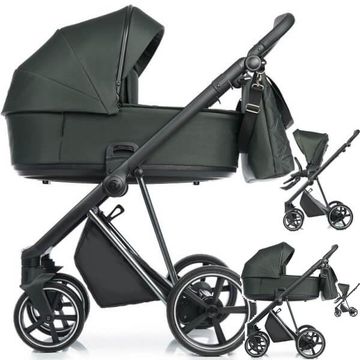 ROAN IVI 2.0 wózek 3w1 + fotelik Maxi Cosi CORAL 360