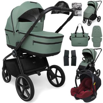 Muuvo FIVE wózek 3w1 + fotelik Avionaut COSMO 