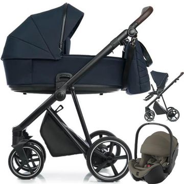 ROAN IVI 2.0 wózek 3w1 + fotelik Britax BABY-SAFE PRO