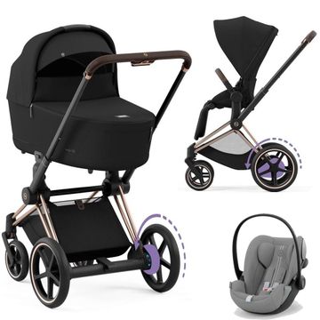 Cybex e-PRIAM 4.0 wózek elektryczny 3w1 + fotelik CLOUD G i-Size
