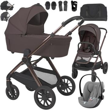 Espiro CODE wózek 3w1 + fotelik Cybex CLOUD G