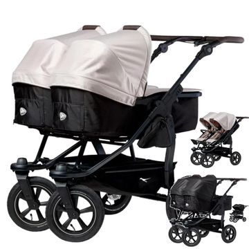 TFK DUO 2 COMBI wózek 3w1 z 2 fotelikami CYBEX CLOUD G i-Size