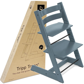 STOKKE TRIPP TRAPP Fjord Blue krzesełko do karmienia | ROŚNIE Z DZIECKIEM