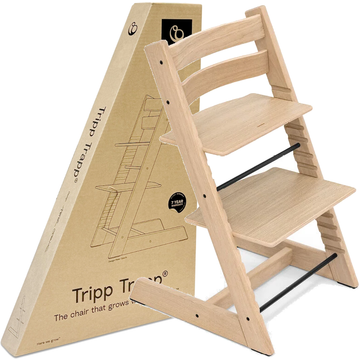 STOKKE TRIPP TRAPP krzesełko do karmienia Oak Natural | ROŚNIE Z DZIECKIEM