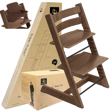 Stokke TRIPP TRAPP krzesełko 2w1 w zestawie z Baby Set