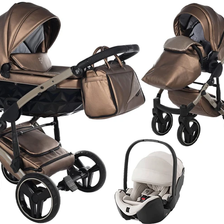 JUNAMA FLUO LINE V3 wózek 3w1 z fotelikiem Britax BABY-SAFE PRO
