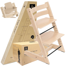 Stokke TRIPP TRAPP krzesełko 2w1 w zestawie z Baby Set