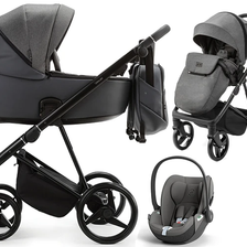 Adamex BLANC LUX wózek 3w1 + Cybex CLOUD T i-Size
