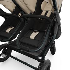 TFK DUO COMBI wózek bliźniaczy 3w1 + 2 foteliki Cybex CLOUD T