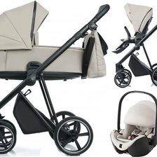 ROAN IVI 2.0 wózek 3w1 + fotelik Britax BABY-SAFE PRO