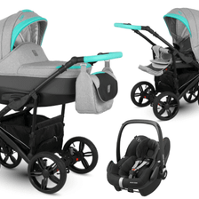 CAMARELO BALEO wózek 3w1 z fotelikiem MAXI COSI PEBBLE PRO