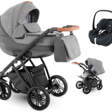 CAMARELO ZEO wózek dziecięcy 3w1 z fotelikiem Maxi Cosi PEBBLE 360 PRO 2