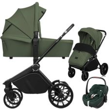 Lionelo MIKA PLUS wózek 3w1 + fotelik Maxi Cosi PEBBLE 360 PRO 2
