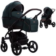 Bebetto BRESSO ONYX wózek 2w1 głęboko-spacerowy