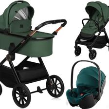 Lionelo LAYLA wózek 3w1 + fotelik Britax BABY-SAFE PRO i-Size 