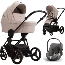 Bebetto MONTI wózek 3w1 + fotelik Cybex CLOUD T i-Size