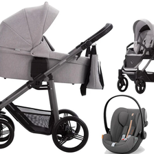 BEBETTO VULCANO wózek 3w1 z fotelikiem CYBEX CLOUD G3 i-Size