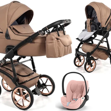 JUNAMA TERMO LINE TEX wózek 3w1 z fotelikiem CYBEX CLOUD T i-Size
