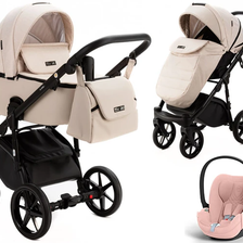 Adamex NOLA Standard wózek 3w1 z fotelikiem Cybex CLOUD T i-Size