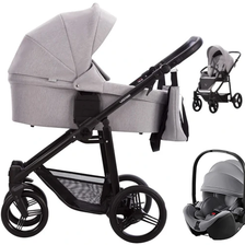 BEBETTO VULCANO wózek 3w1 z fotelikiem Britax Baby-Safe PRO
