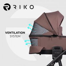 Riko MILA wózek 3w1 + fotelik Cybex CLOUD T i-Size