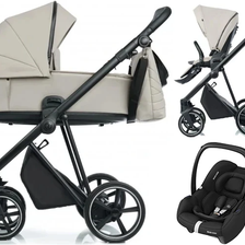 ROAN IVI 2.0 wózek 3w1 + fotelik Maxi Cosi CABRIO FIX i-Size