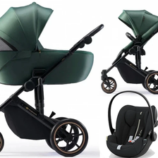 Kinderkraft PRIME 3 wózek 3w1 z fotelikiem Cybex CLOUD G3 i-Size