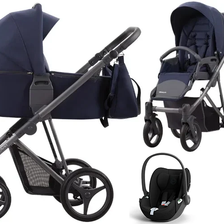 BEBETTO FLAVIO PRO wózek 3w1 + fotelik Cybex CLOUD T i-Size