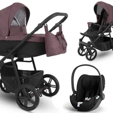 CAMARELO PICCO wózek 3w1 z fotelikiem Cybex CLOUD T i-Size