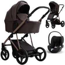 Bebetto PELPASSO wózek 3w1 + fotelik Cybex CLOUD T i-Size 