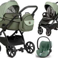 TUTIS UNO 5+ wózek 3w1 z fotelikiem CYBEX CLOUD T i-Size