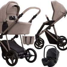 Bebetto PELPASSO wózek 3w1 z fotelikiem Britax BABY-SAFE PRO i-Size