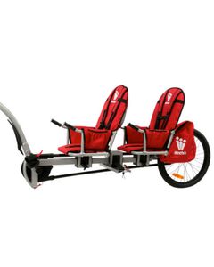 WEEHOO iGo 2 przyczepka rowerowa dla dwójki dzieci