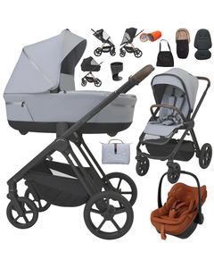 Espiro MILOO 2.0 wózek 3w1 + fotelik Maxi Cosi PEBBLE SLIDE PRO