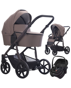 Bebetto VULCANO w&oacute;zek 3w1 + fotelik Maxi Cosi CORAL SLIDE PRO