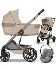 Cybex BALIOS S LUX FOLD w&oacute;zek 3w1 + fotelik Cybex CLOUD G3 i-Size