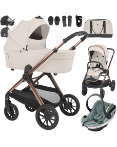 Espiro CODE wózek 3w1 + fotelik BeSafe iZi GO BEYOND