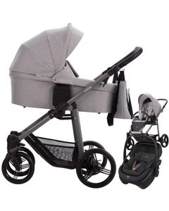 Bebetto VULCANO w&oacute;zek 3w1 + fotelik Maxi Cosi CORAL SLIDE PRO