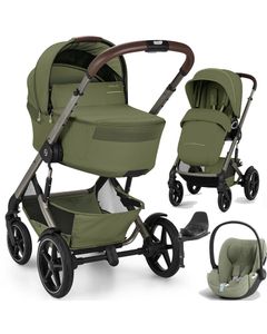 Cybex TALOS S LUX FOLD wózek 4w1 + fotelik Cybex CLOUD T PLUS i-Size + baza T