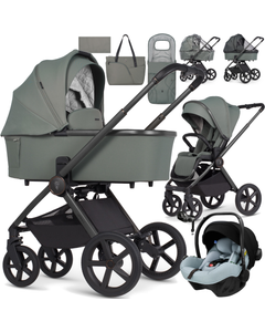 Venicci UPLINE 2 w&oacute;zek 4w1 + fotelik Avionaut PIXEL PRO 2.0 + baza IQ ORBIT