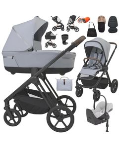 Espiro MILOO 2.0 wózek 4w1 + fotelik Cybex CLOUD T i-Size + baza