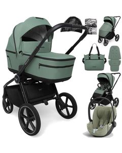 Muuvo FIVE wózek 3w1 z fotelikiem Cybex CLOUD T i-Size