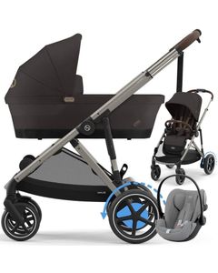 CYBEX E-GAZELLE S wózek 3w1 + fotelik Cybex CLOUD G i-Size