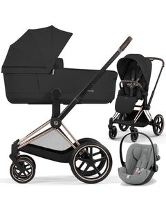 Cybex PRIAM 5.0 COMFORT wózek 3w1 + fotelik Cybex CLOUD G3 i-Size