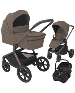 Espiro NOBLE w&oacute;zek 3w1 + fotelik Maxi Cosi CORAL SLIDE PRO